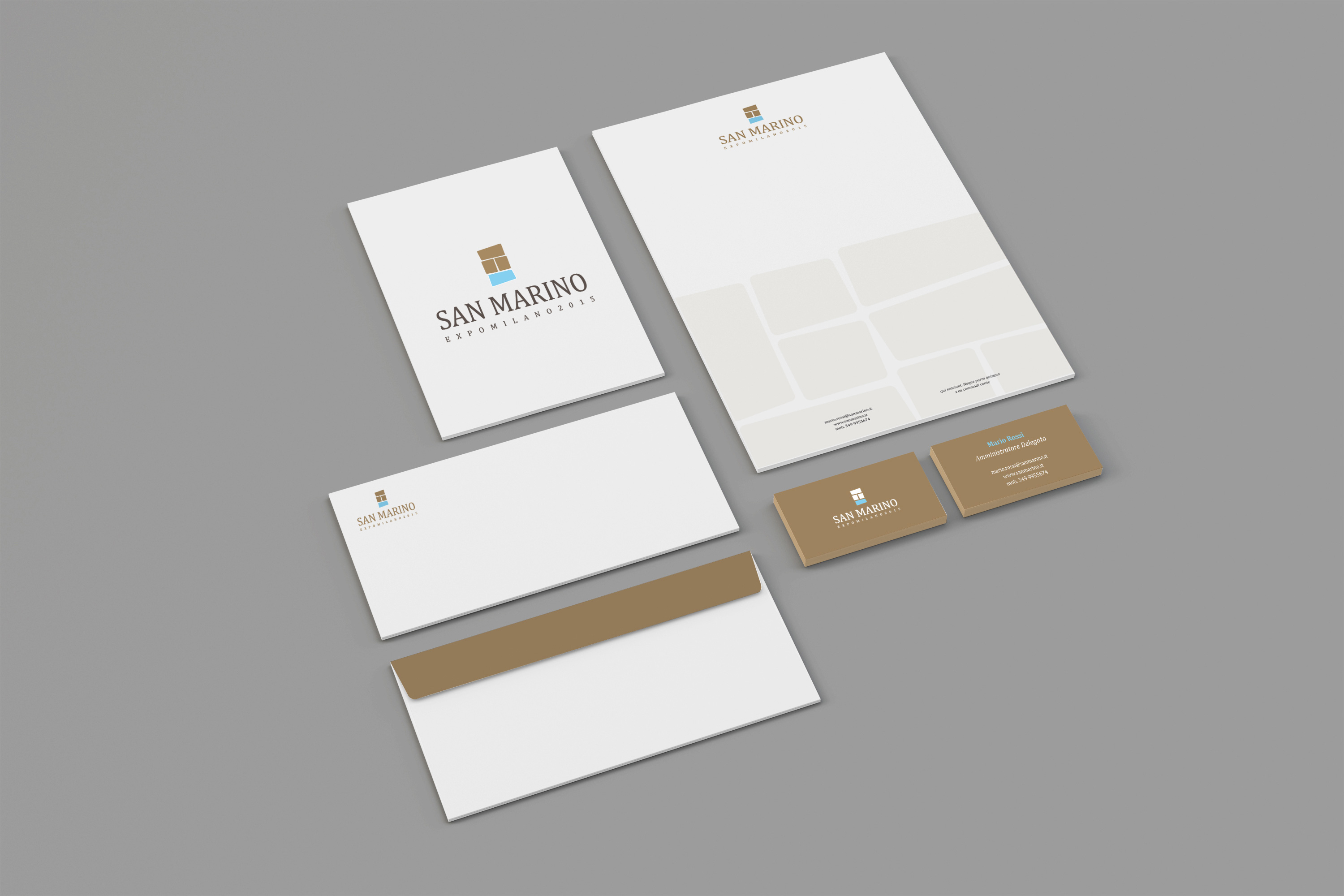 Progettazione stand e comunicazione per San Marino Expo 2015